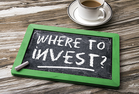 Where To Invest Chalkboard
